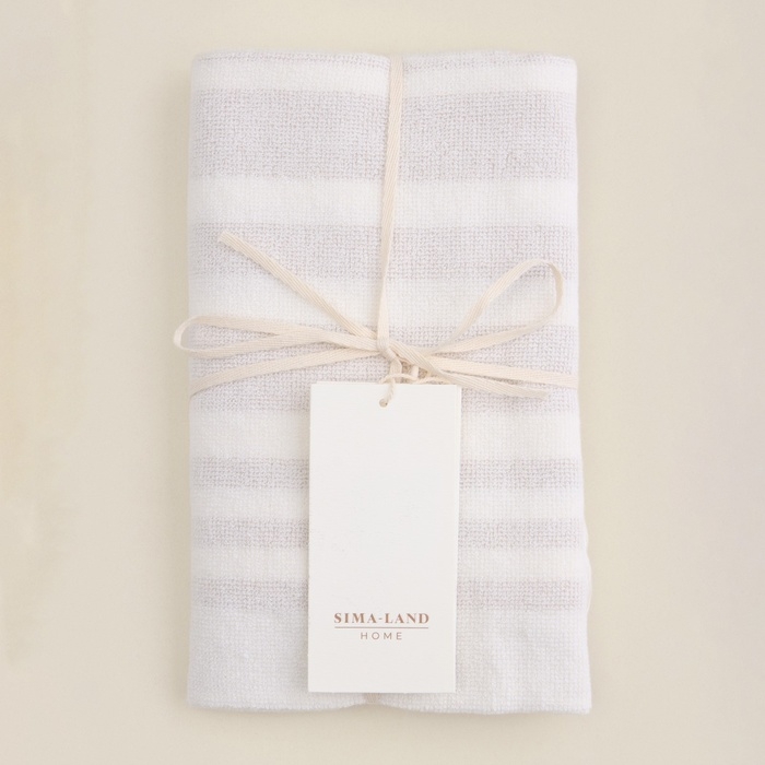 Полотенце махровое SL HOME: Band Полотенце махровое SL HOME: Band "Коста" 60х130 см, 88% хлопок, 12% лён, 335 г/м2