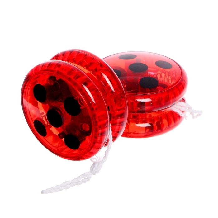 Йо-йо «Божья коровка», световой, в шоубоксе Йо-йо «Божья коровка», световой, в шоубоксе