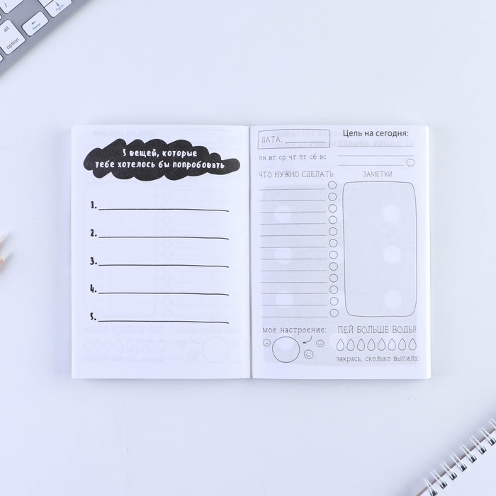 Блокнот творческого человека в мягкой обложке "Кто-то сказал "Мур"?" А6 120 л