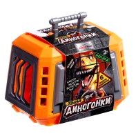 Игровой набор «Диногонки», инерционный механизм, 6 видов машинок, цвет МИКС Игровой набор «Диногонки», инерционный механизм, 6 видов машинок, цвет МИКС