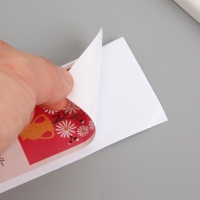 Наклейка бумага благодарность "Ромашки в вазе" набор 50 шт 10х5 см Наклейка бумага благодарность "Ромашки в вазе" набор 50 шт 10х5 см