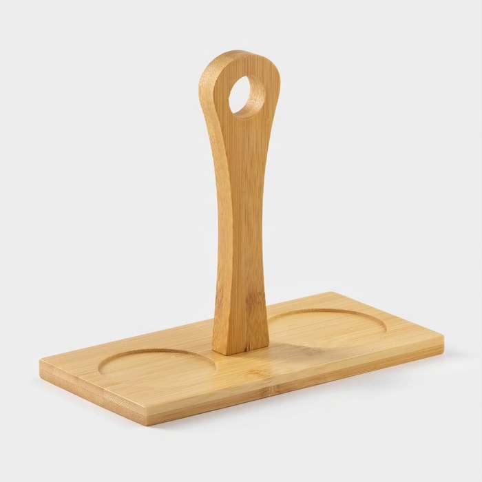 Набор фарфоровый сервировочный BellaTenero «Тюльпан», 4 предмета: молочник 200 мл, сахарница с крышкой 170 мл, бамбуковая подставка, ложка, цвет белый Набор фарфоровый сервировочный BellaTenero «Тюльпан», 4 предмета: молочник 200 мл, сахарница с крышкой 170 мл, бамбуковая подставка, ложка, цвет белый