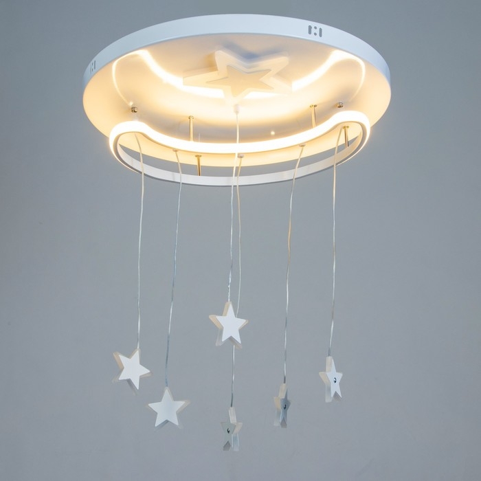 Люстра Люстра "Звездная" LED 44Вт 4000К белый 50х50х30 см BayerLux