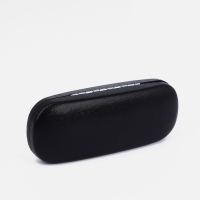 Футляр для очков на хлопушке, длина 16 см, цвет чёрный Футляр для очков на хлопушке, длина 16 см, цвет чёрный