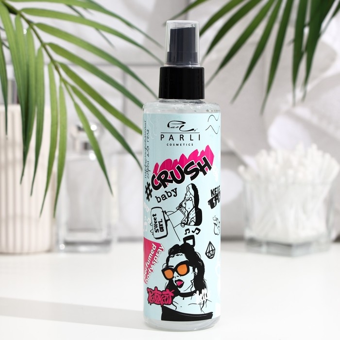 Спрей для тела Спрей для тела "Parli", увлажняющий, парфюмированный, "CRUSH baby", 200 мл