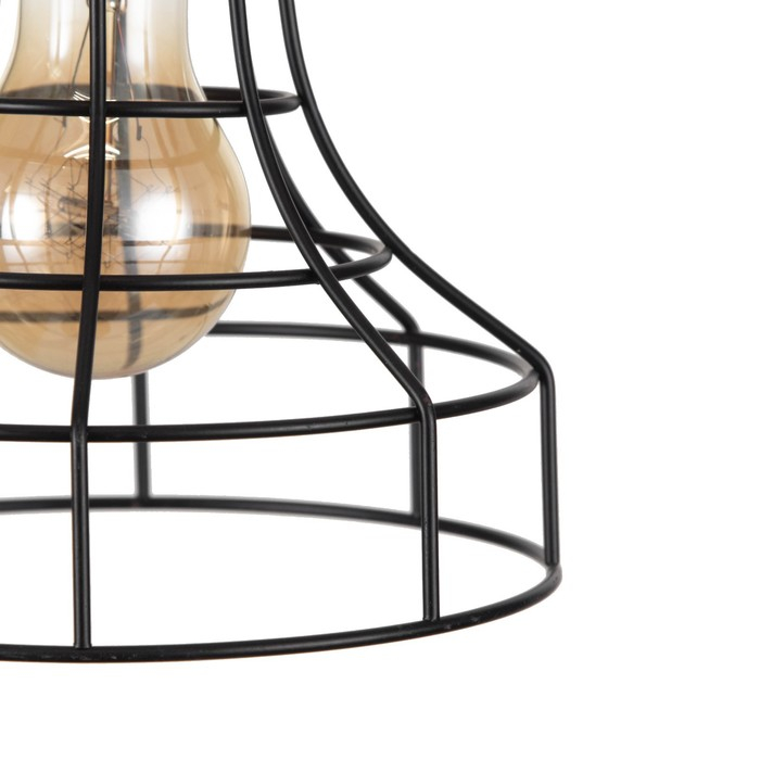 Подвес BayerLux Подвес BayerLux "Кубок" 1х60Вт Е27 черный 18х18х21см