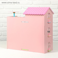 Дом деревянный для кукол, 41&times;8&times;50 см, с мебелью