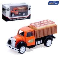 Грузовик металлический &laquo;Бортовой&raquo;, инерция, МИКС