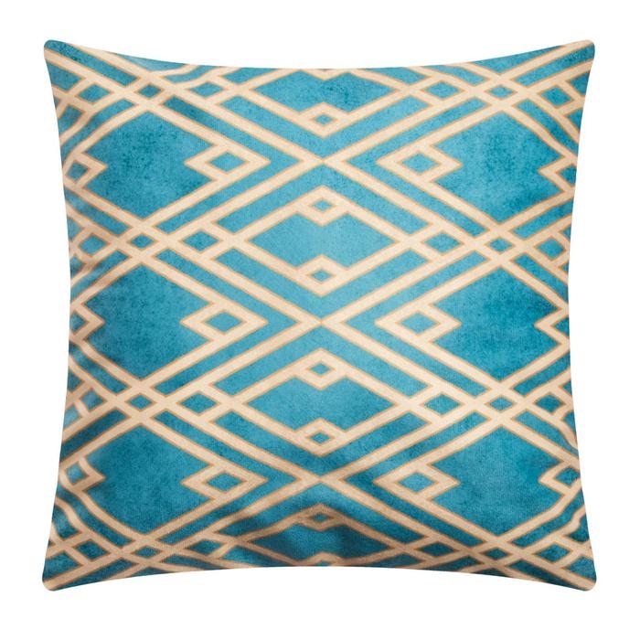 Наволочка декоративная Этель &laquo;Изумруд&raquo; 40х40 см, велюр, 100% п/э