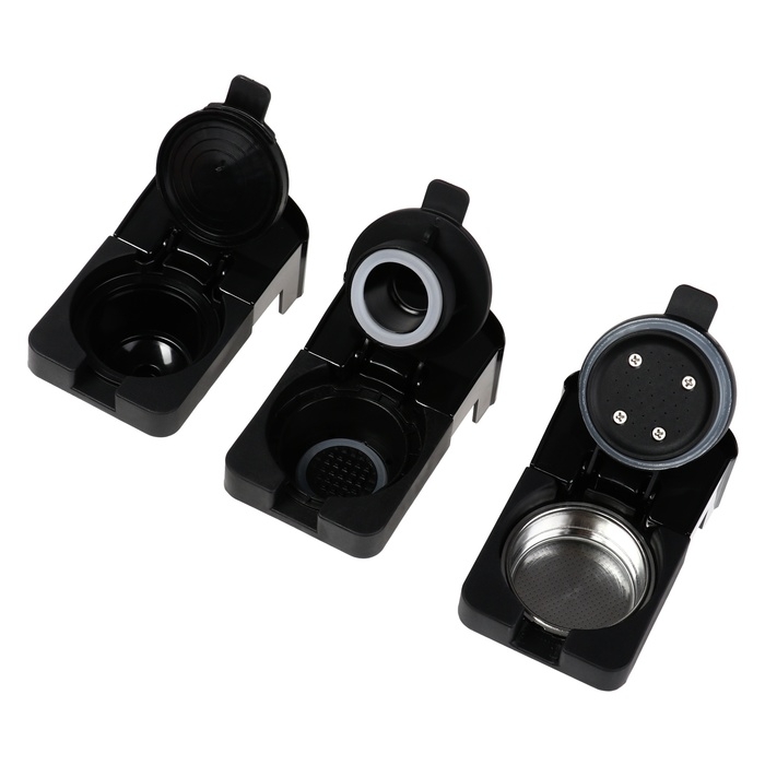 Кофеварка Energy EN-250-3, капсульная, 1400 Вт, 0.7 л, красная Кофеварка Energy EN-250-3, капсульная, 1400 Вт, 0.7 л, красная