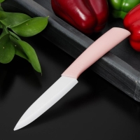 Нож кухонный керамический &laquo;Симпл&raquo;, лезвие 10,5 см, цвет МИКС