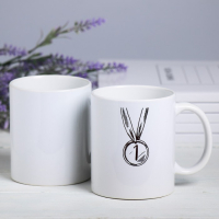 Кружки &laquo;Лучшие мама и папа&raquo;, 300 мл, 2 шт.