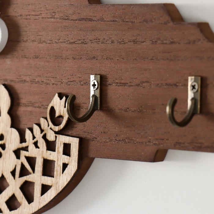 Крючки декоративные дерево "Большой ключик" 33х2,3х15 см