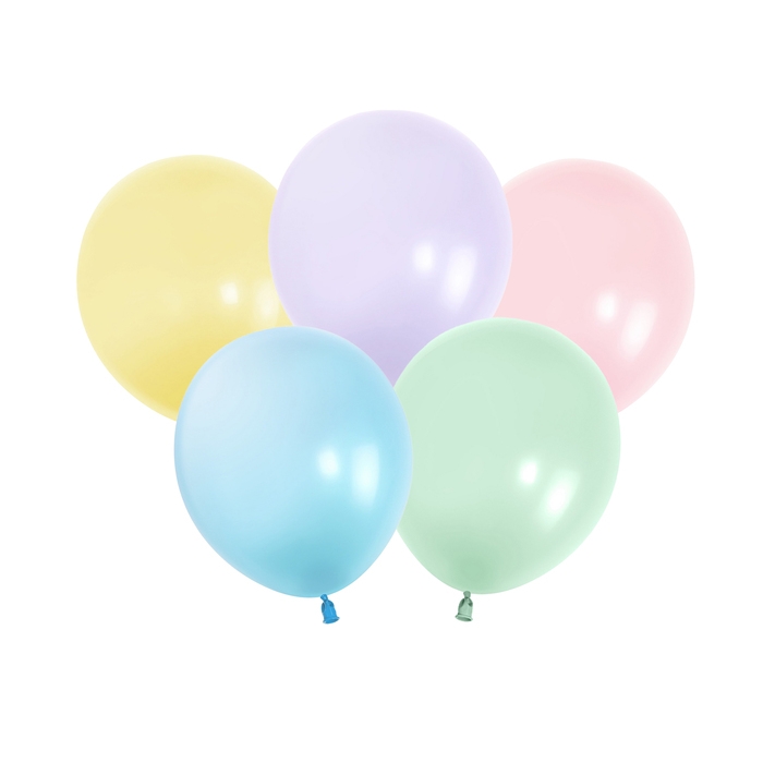 Шар латексный 5" &laquo;Пастельный&raquo;, набор 25 шт., МИКС