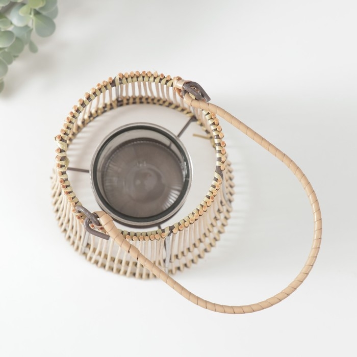 Настольная лампа "Асура" Е27 15Вт голубой 16х16х51 см RISALUX Настольная лампа "Асура" Е27 15Вт голубой 16х16х51 см RISALUX