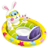 Круг для плавания «Зверюшки», с сиденьем, от 3-4 лет, цвет МИКС, 59570NP INTEX Круг для плавания «Зверюшки», с сиденьем, от 3-4 лет, цвет МИКС, 59570NP INTEX