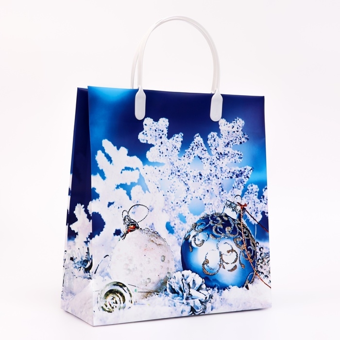 Новый год. Пакет Новый год. Пакет "Новогоднее настроение", мягкий пластик, 26х23 см.