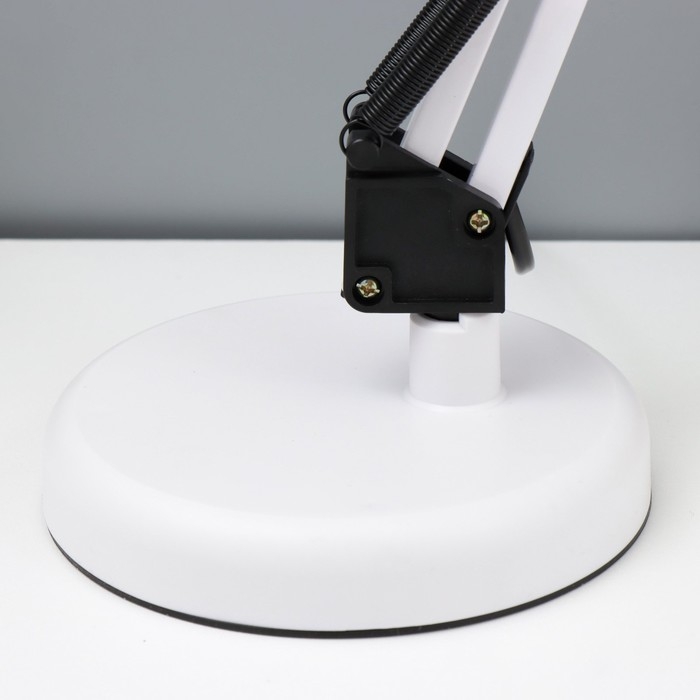 Настольная лампа Настольная лампа "Юника" Е27 40Вт белый 14,5х14,5х53 см RISALUX