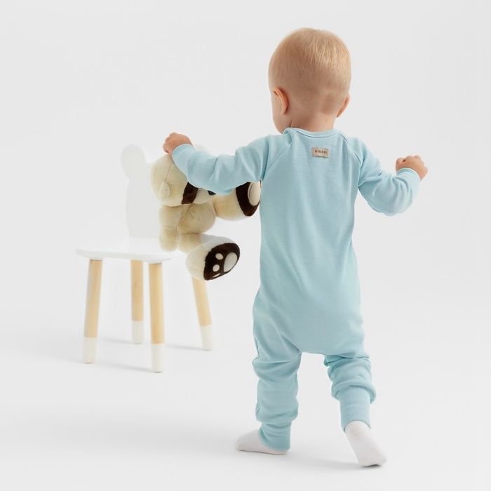 Комбинезон детский MINAKU, цвет ментол, рост 62-68 см