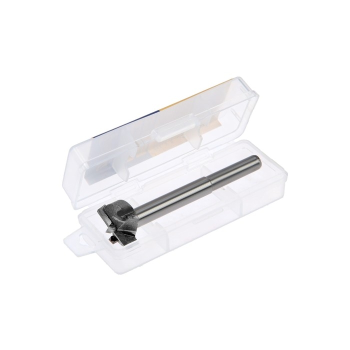 Сверло Форстнера ТУНДРА, твердосплавные пластины, цилиндрический хвостовик, 22 мм Сверло Форстнера ТУНДРА, твердосплавные пластины, цилиндрический хвостовик, 22 мм