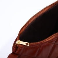 Сумка кросс-боди на молнии, цвет коричневый Сумка кросс-боди на молнии, цвет коричневый