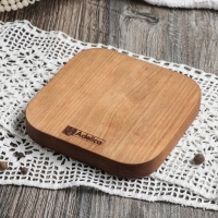 Подставка для яиц и кекса Adelica, 4 отделения, d=13 см, 13&times;13&times;1,8 см, массив берёзы