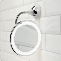 Зеркало ENERGY EN-757, подсветка, увеличение 5Х, d=12.5 см, 3хАА Зеркало ENERGY EN-757, подсветка, увеличение 5Х, d=12.5 см, 3хАА