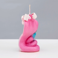 Новый год Символ года Свеча фигурная "Змея с шаром" Новый год Символ года Свеча фигурная "Змея с шаром"