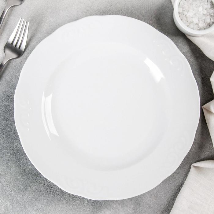 Тарелка фарфоровая «Надежда», d=24 см Тарелка фарфоровая «Надежда», d=24 см