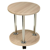 Полка для цветов Персона-5, на колёсах, Ясень шимо светлый Полка для цветов Персона-5, на колёсах, Ясень шимо светлый