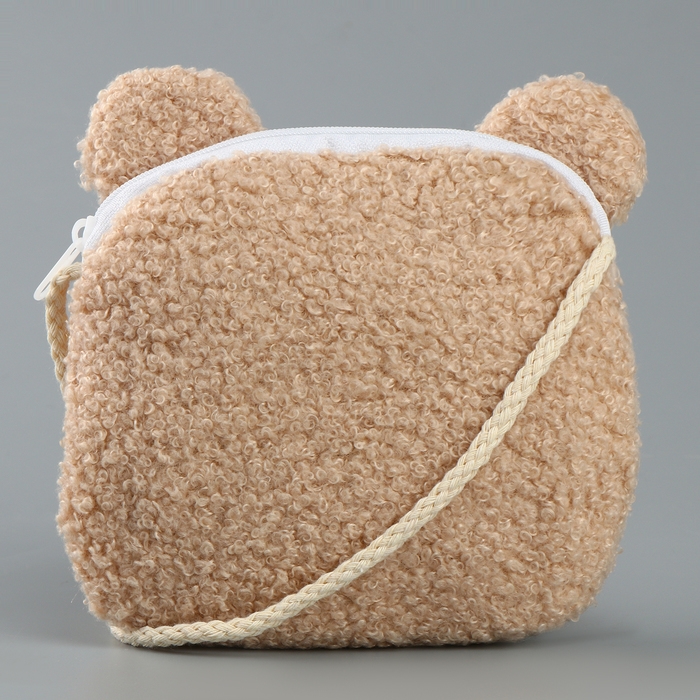 Мягкая сумка &laquo;Тигрёнок&raquo;. цвет бежевый