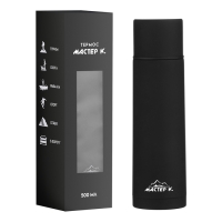 Термос, 500 мл, Space "Мастер К", с кружкой, сохраняет тепло 8 ч, с покрытием soft touch Термос, 500 мл, Space "Мастер К", с кружкой, сохраняет тепло 8 ч, с покрытием soft touch