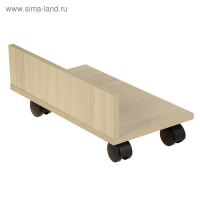 Полка №1, 455х250х190, Ясень Шимо светлый