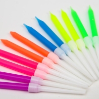 Набор свечей в торт 6 штук, с цветным пламенем, Минни Маус