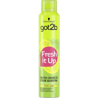 Сухой шампунь GOT2B Fresh It Up «Лёгкий и свежий», экстра-свежесть, 200 мл Сухой шампунь GOT2B Fresh It Up «Лёгкий и свежий», экстра-свежесть, 200 мл
