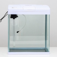 Аквариум SeaStar LS-380F в комплекте: LED-лампа, фильт, 30 л, белый Аквариум SeaStar LS-380F в комплекте: LED-лампа, фильт, 30 л, белый