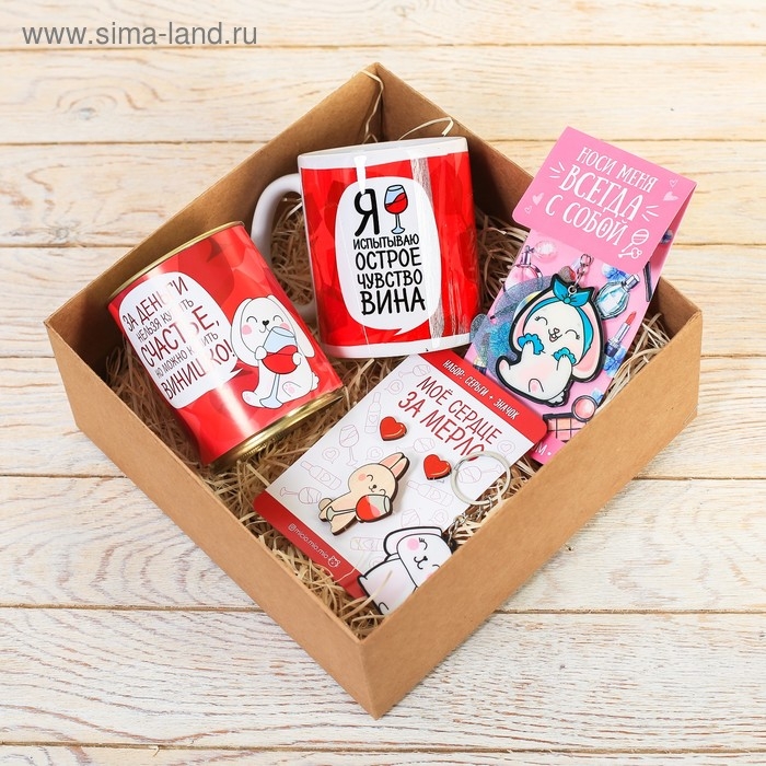 Кружка «Я испытываю острое чувство вина», 300 мл Кружка «Я испытываю острое чувство вина», 300 мл