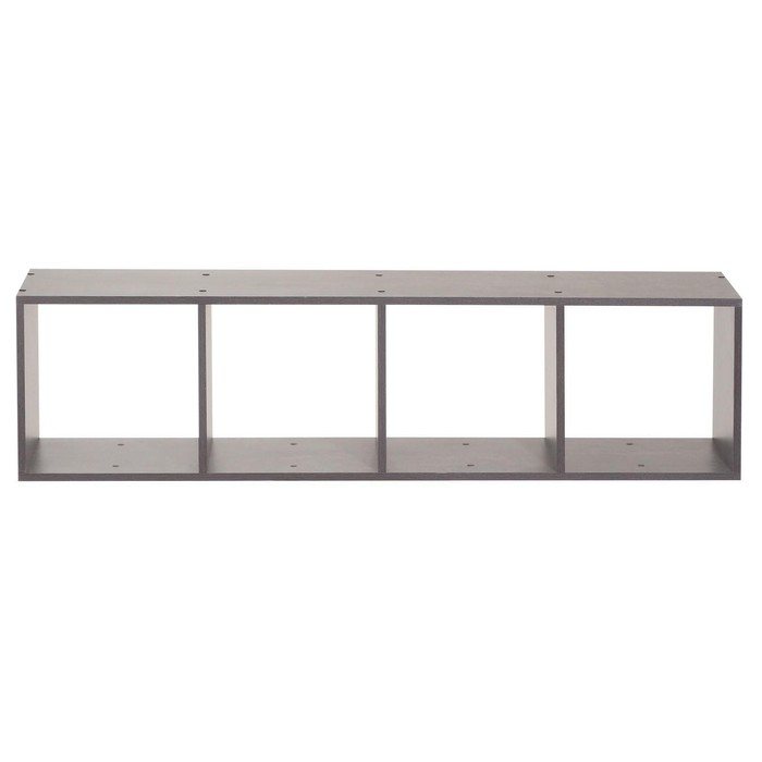 Стеллаж №4 DICE CUBE 4 секции, 360х320х1395, Цемент