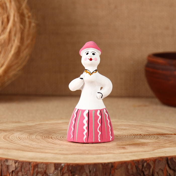 Сувенир &laquo;Баба&raquo;, 5&times;5&times;10,5 см, каргопольская игрушка, микс