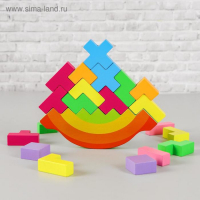 Балансир "Тетрис" 22,5х22,5х2 см, 21 элемент Балансир "Тетрис" 22,5х22,5х2 см, 21 элемент