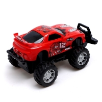 Машина радиоуправляемая «Скорость», работает от батареек цвет красный Машина радиоуправляемая «Скорость», работает от батареек цвет красный