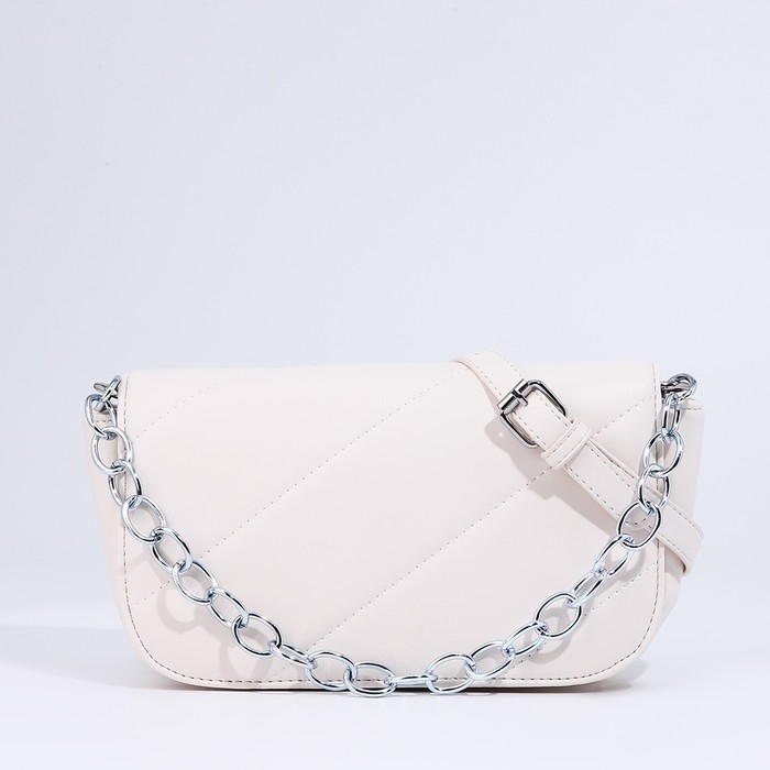 Сумка-мессенджер на магните, цвет белый Сумка-мессенджер на магните, цвет белый