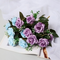 Букет "Роза чайная галант" 6х25 см, микс Букет "Роза чайная галант" 6х25 см, микс