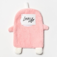 Полотенце для рук LoveLife "Пингвин", цв. розовый, 25х21 см, 100% пэ, микрофибра 280 г/м2 Полотенце для рук LoveLife "Пингвин", цв. розовый, 25х21 см, 100% пэ, микрофибра 280 г/м2