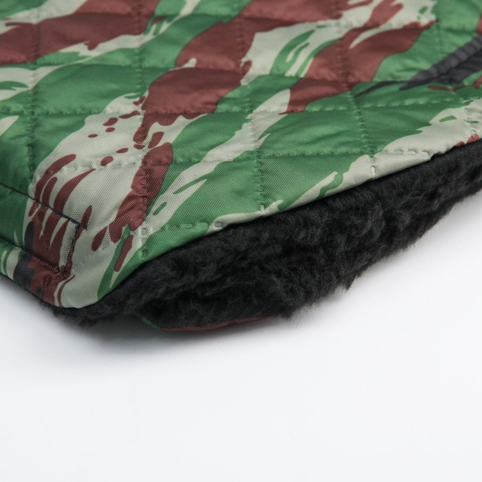 Муфта на ручку коляски, стеганная, цвет камуфляж Муфта на ручку коляски, стеганная, цвет камуфляж