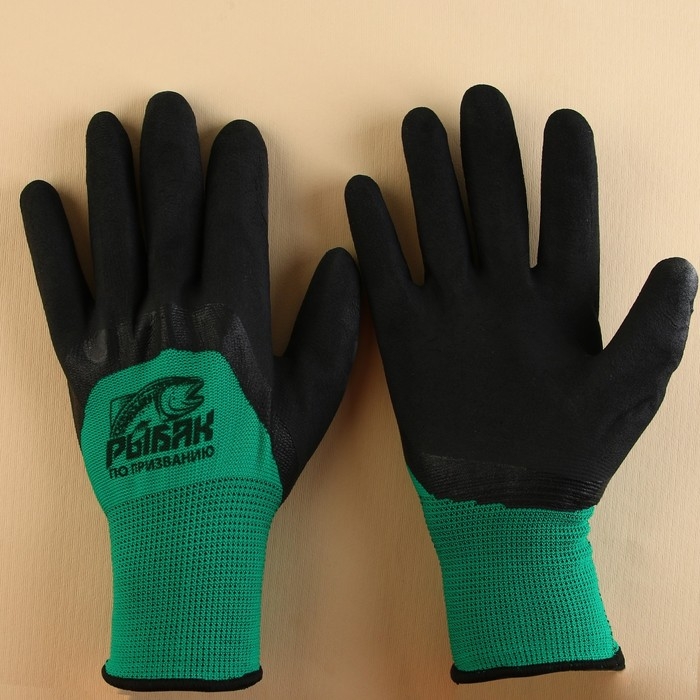 Перчатки рыболовные, резиновые &laquo;Рыбак по призванию&raquo;, размер М