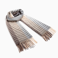 Палантин женский MINAKU цв. серый, размер 68*180 см Палантин женский MINAKU цв. серый, размер 68*180 см