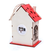 Новогодний декор с подсветкой &laquo;Дед Мороз с подарками&raquo; 9 &times; 6 &times; 12,5 см