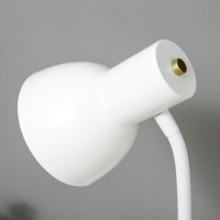 Настольная лампа "Чарли" 1х40Вт Е27 белый 18х15,5х45,5см RISALUX Настольная лампа "Чарли" 1х40Вт Е27 белый 18х15,5х45,5см RISALUX