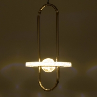 Светильник BayerLux "Имон" 16Вт LED золото 19,5х19,5х37см